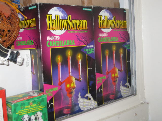 skull candelabras, 13+ years